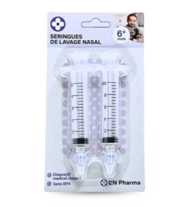 L2N Pharma Seringues nasales bébé 10ml, Irrigateur nasal