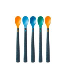 Tommee Tippee Lot de 5 Cuillères d’apprentissage 4M+