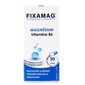 FIXAMAG MAGNÉSIUM VITAMINE B6 30 GÉLULES