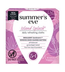 Summers Eve Island Splash Lingettes nettoyantes 16 unités