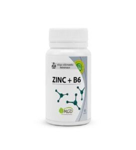 Mgd Nature zinc+ B6 60 Gelules