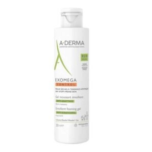 A-Derma Exomega Gel moussant émollient anti-grattage 200 ml