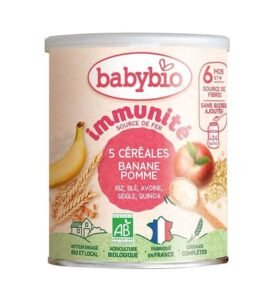 BABYBIO – CEREALES INFANTILES BIO 5 FRUITS DES 6 MOIS 220G