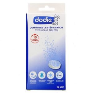 Dodie – Comprimés de stérilisation biberons & tétines (x32) 0287