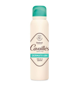 CAVAILLES DEODORANT DERMATO SPRAY 48H HUILE DE RIZ APAISANTE 150 ML