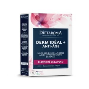 DIETAROMA DermIdéal + anti-âge 5000MG COLLAGÈNE ACIDE HYALURONIQUE SKINAX2 20 ampoules