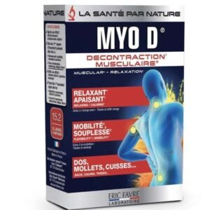 Eric Favre Myo D – Décontraction musculaire 30 comprimés