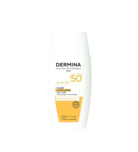 DERMINA SUNLINA FLUIDE ULTRA LEGER SPF 50+ INVISIBLE 50 ML