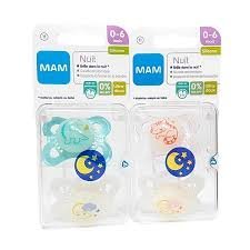 MAM BABY SUCETTE NIGHT 0-6M