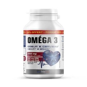 Eric Favre OMEGA 3 – Cœur et cerveau 60 gélules