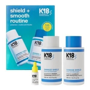 K18 PACK DAMAGE  protective conditioner + pH protective shampoo + Mini huile capillaire moléculaire