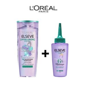 L'ORÉAL PARIS ELSEVE HYALURON PURE SERUM 100ML + SHAMPOOING 200ML
