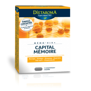 DIETAROMA MÉMO VIV capital mémoire et concentration 60 comprimés
