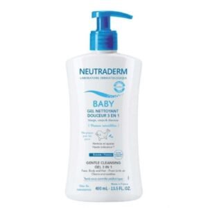 NEUTRADERM BEBE GEL NETTOYANT DOUCEUR 3 EN 1 400 ML