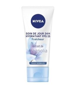 NIVEA Soin de Jour 24h Hydratant Fraîcheur Magnolia - 50 ml
