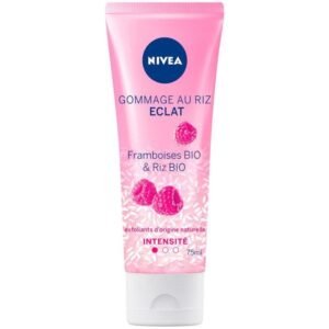 Nivea Gommage au riz Eclat Framboises bio & riz bio 75ml