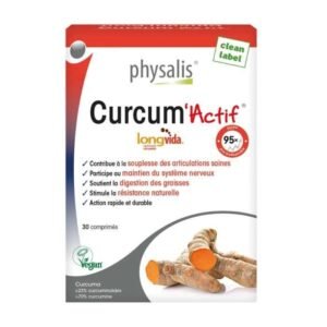 PHYSALIS CURCUM ACTIF 30 COMPRIMES