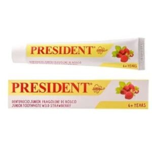PRESIDENT DENTIFRICE JUNIOR 6 ANS GOUT Fraise 50 ML