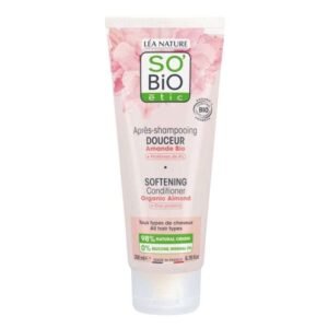 SO BIO APRES SHAMPOING DOUX AU LAIT D'AMANDE ET PROTEINE DE RIZ 200ML
