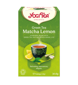 Yogi Tea Matcha Citron  17 Sachets 100% Bio