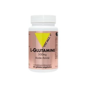 VIT'ALL+ L-Glutamine 500mg boite 60 gélules