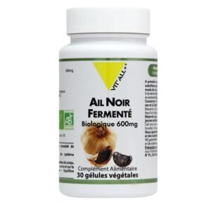 VIT'ALL + AIL NOIR FERMENTE BIOLOGIQUE 600 MG 30 GELULES