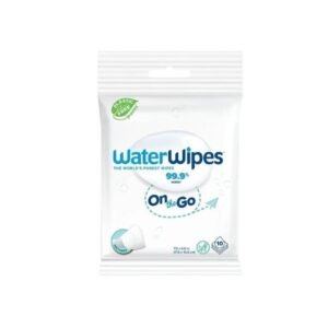 WATERWIPES LINGETTES ON THE GO 10 UNITES