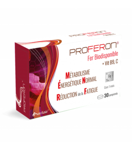 Proferon Fer Biodisponible – 30 Comprimés