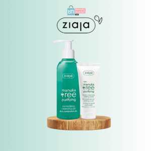 Ziaja Pack peau grasse Manuka Tree Gel Nettoyer Purifiant 200ml + Manuka Tree Creme De Jour 50ml