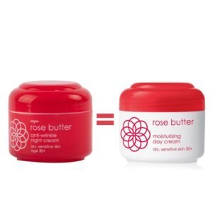 ZIAJA ROSE BUTTER CREME DE NUIT ANTI AGE 50 ML = CRÈME DE JOUR 50ML OFFERTE