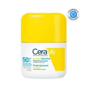 CERAVE ECRAN SOLAIRE SPF 50 FLUIDE INVISIBLE HYDRANTANT 50 ML