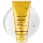 MEDICUBE KOJIC ACID TURMERIC NIGHT WRAPPING MASK 75 ML – Image 2