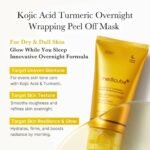 MEDICUBE KOJIC ACID TURMERIC NIGHT WRAPPING MASK 75 ML – Image 3