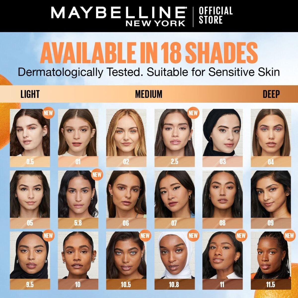 Maybelline New York FIT ME FRESH TINT SPF50 01 – Image 5