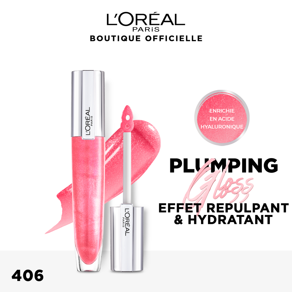 L'oréal paris -gloss brilliant signature plump – Image 4