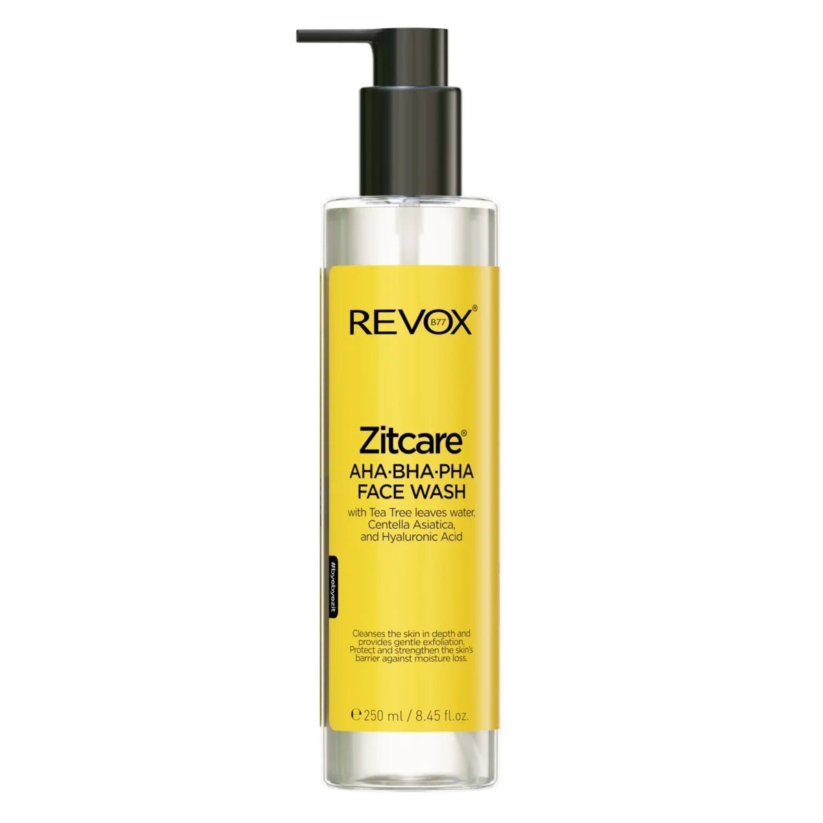 22REVOX-B77-ZITCARE-AHA.BHA_.PHA_.-FACE-WASH-250ml22-scaled-1.jpg Revox b77 ZITCARE AHA.BHA.PHA. nettoyant visage 250ml – Image 1