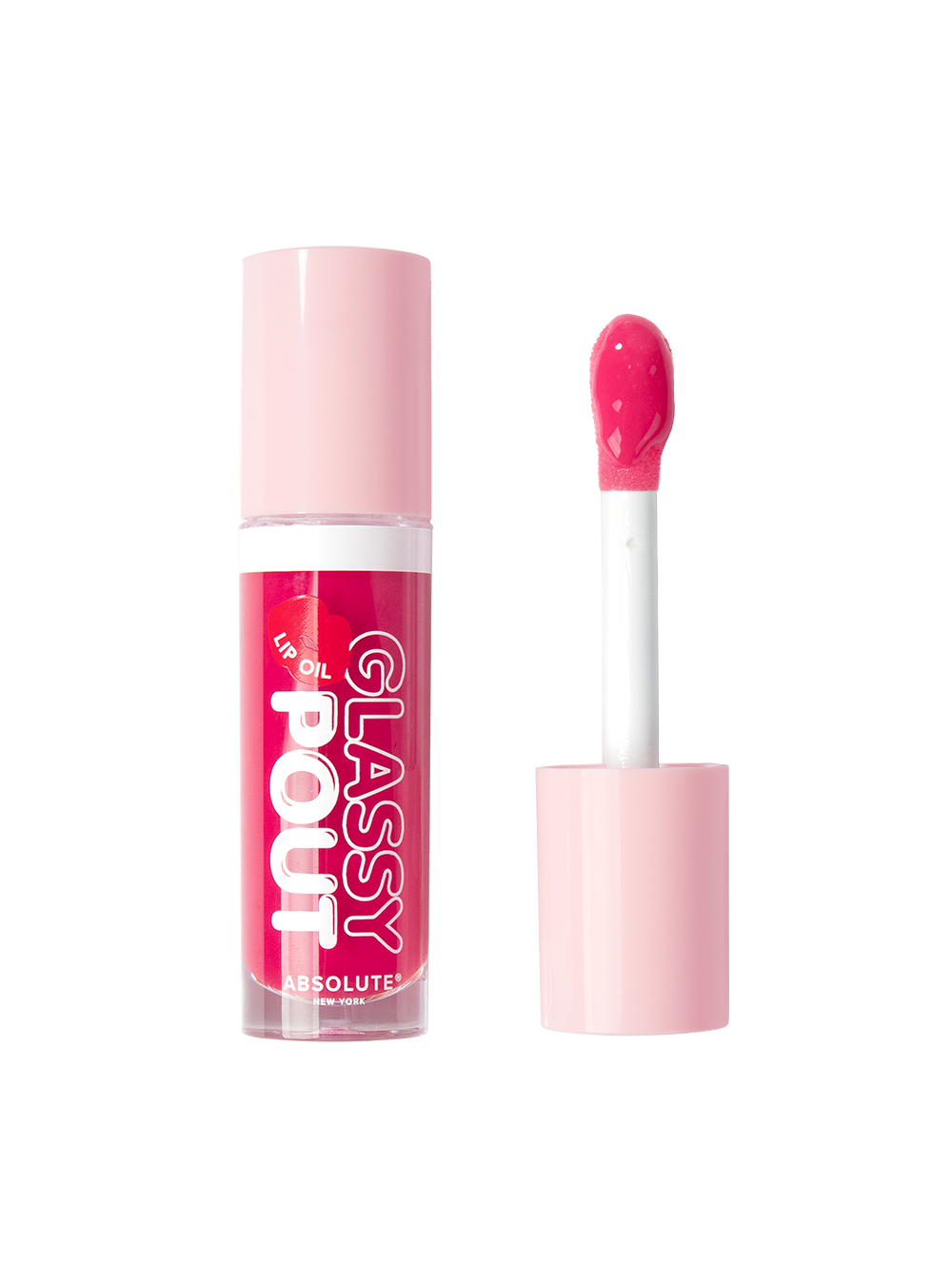 231213_MLGL02_PD_WHITE_KS-1.png ABSOLUTE NEW YORK GLASSY POUT LIP OIL TASTY – Image 1