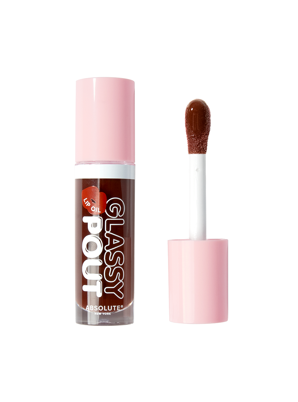 231213_MLGL06_PD_WHITE_KS-1.png ABSOLUTE NEW YORK GLASSY POUT LIP OIL SAVORY – Image 1