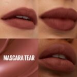 MAYBELLINE NEW YORK SUPERSTAY TEDDY TINT BLUSH À LÈVRES LIQUIDE FINI MAT FONDU MASCARA TEAR 20 – Image 3
