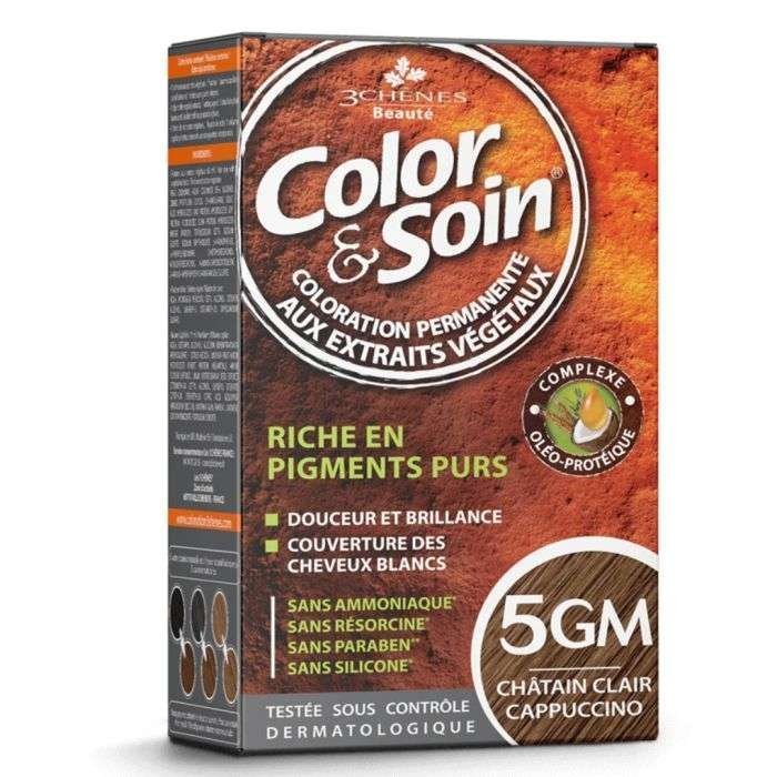 3-chenes-color-3-chenes-color-et-soin-coloration-permanente-5gm-chatain-clair-cappuccino-135-ml-coloration.jpg COLOR ET SOIN COLORATION CHATAIN CLAIR CAPPUCCINO 5GM – Image 1