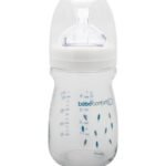 Bebe Confort – Biberon Maternity en verre 130 ml – Indians Blanc (0-6M +)