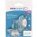 Bebe Confort – Sucettes réversibles en silicone (x2) – Gris (0-6M +)