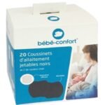 Bébé confort 20coussinets d’allaitement jetables noires+2blanc