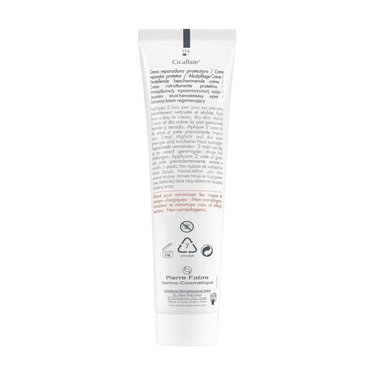 Avène - cicalfate+ crème réparatrice protectrice 100 ml – Image 2