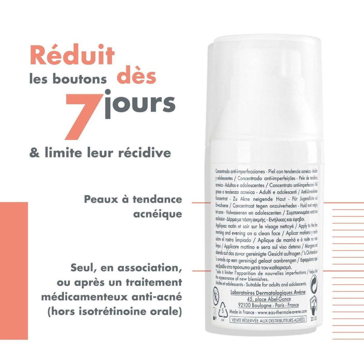 Avène cleanance comedomed concentré anti imperfections 30ml – Image 3