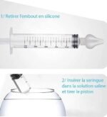 L2N Pharma Lot de 2 Seringues Bébé pour Lavage Nasal Ourson – Image 3