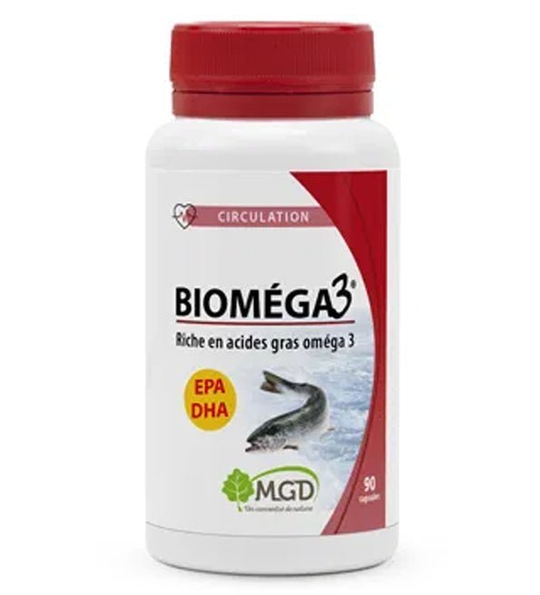 3505630901088_0f2fde55-39bf-4612-bb50-88711ae2e62b.jpg Mgd Nature Bioméga 3 90 Capsules – Image 1