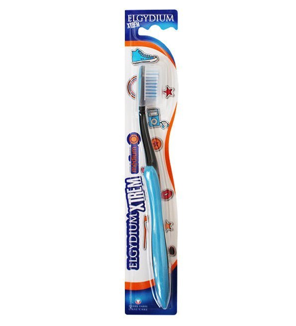3577056001512_25a45ae6-923b-4ef8-87b5-1d90be4223c6.jpg Elgydium Brosse à dents Xtrem Medium – Image 1