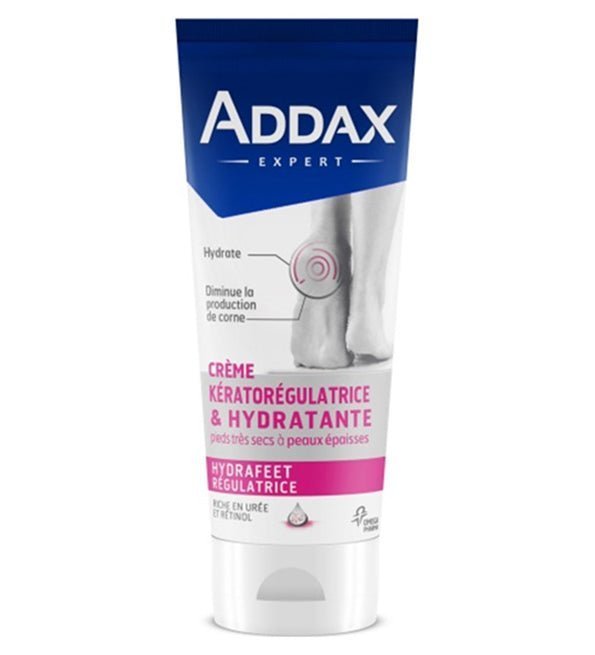 3595894787436.jpg ADDAX PIEDS HYDRAFEET REGULATRICE CREME KERATOREGULATRICE ET HYDRATANTE 100 ML – Image 1