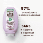 Garnier ultra doux rice water infusion & starch conditioner 200ml – Image 3